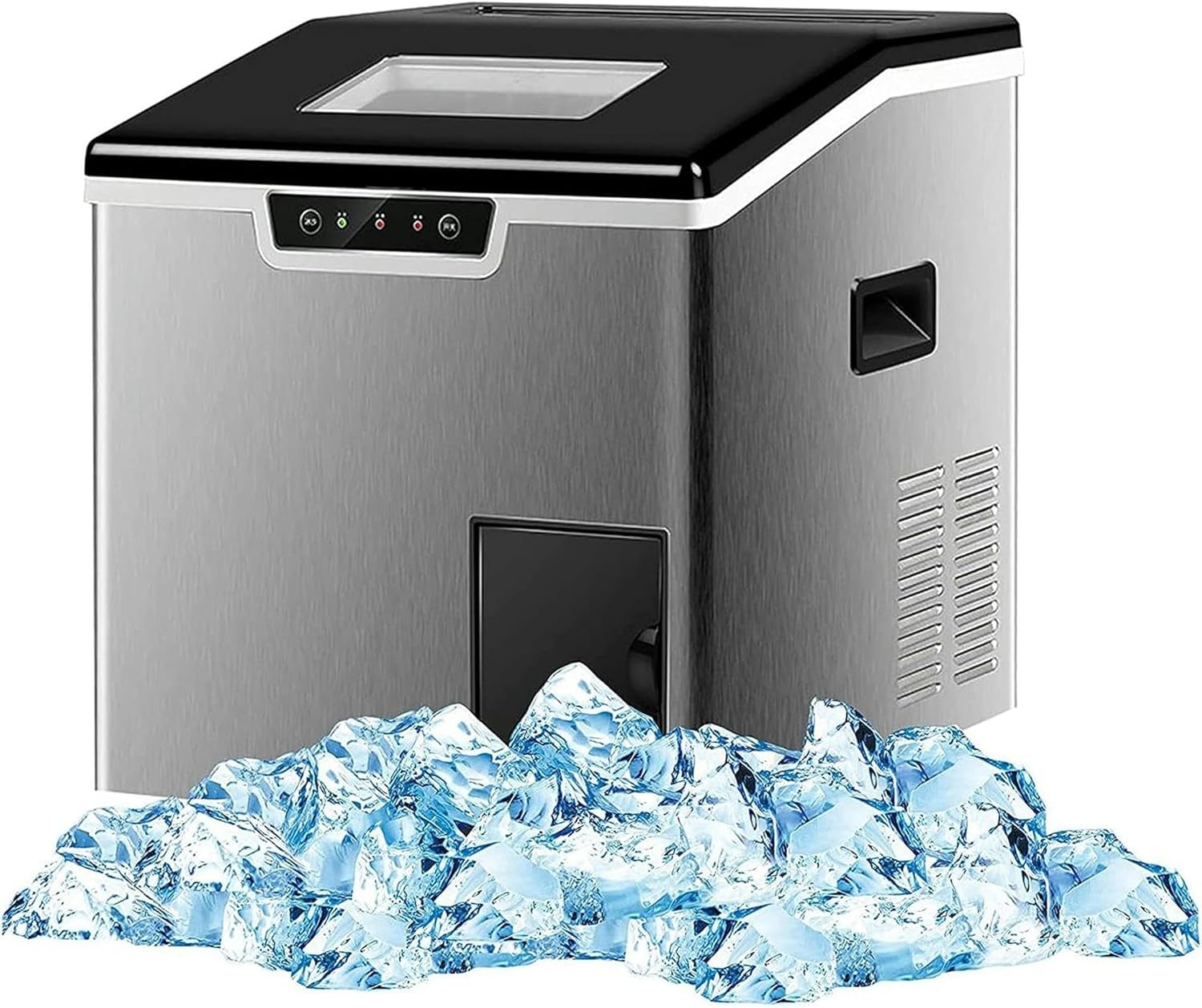 Ice Maker Machine,88Lbs/24H Portable Ice Maker,for Home Kitchen Office Bar