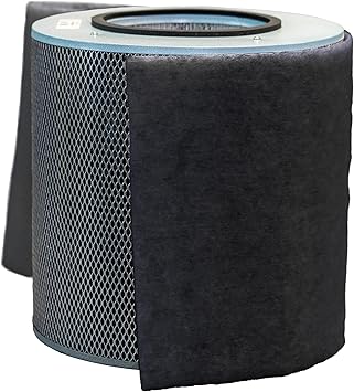 Austin Air Bedroom Machine 5 Stage Replacement Filter, Black Zeolite with HEGA Cloth, Air Filters for Home, and Carbon Filter Replacement for Superior Air Quality, Model FR402