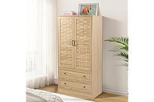 Armario Robusto de Madera: Armario LEVNARY Armoire para Organizar tu Ropa con Estilo