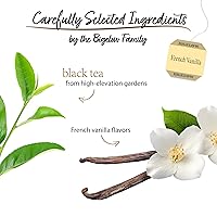 Vista 3 de Bigelow - Bolsas de té negras de vainilla francesa, caja de 20 unidades (paquete de 6), té negro con cafeína, 120 bolsas de té en total