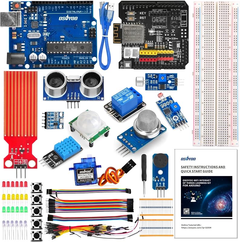IoT WiFi Learning Coding Starter Kit with ESP8266 Module for Arduino