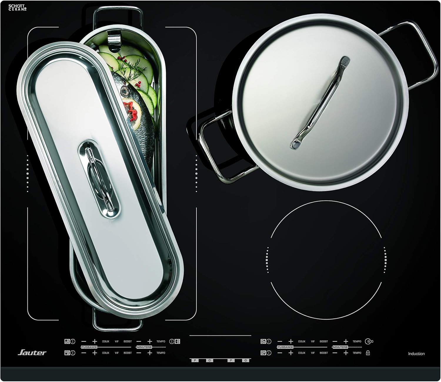 Sauter SPI6467B Induction Hob Installation Diagram