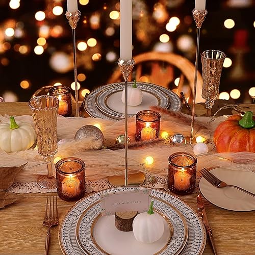 Miniatura 1 de 12 portavelas votivas de TripodBird  Portavelas de cristal, decoración de mesa de boda, candelabros para regalo, decoración de mesahabitación