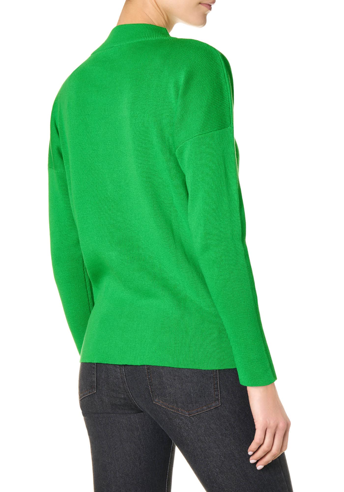 Goldenpoint Donna Maglia Traforata Manica Lunga