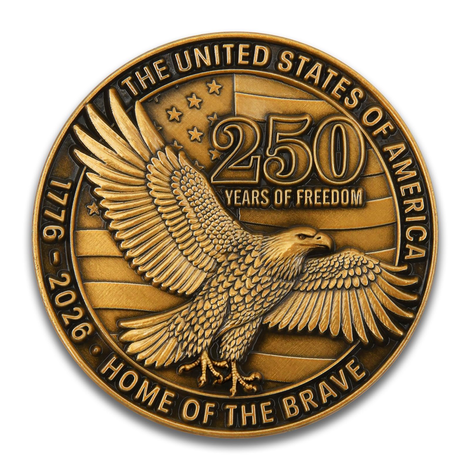 Amazon.com: USA 250th Anniversary Commemorative Zinc Alloy Coin