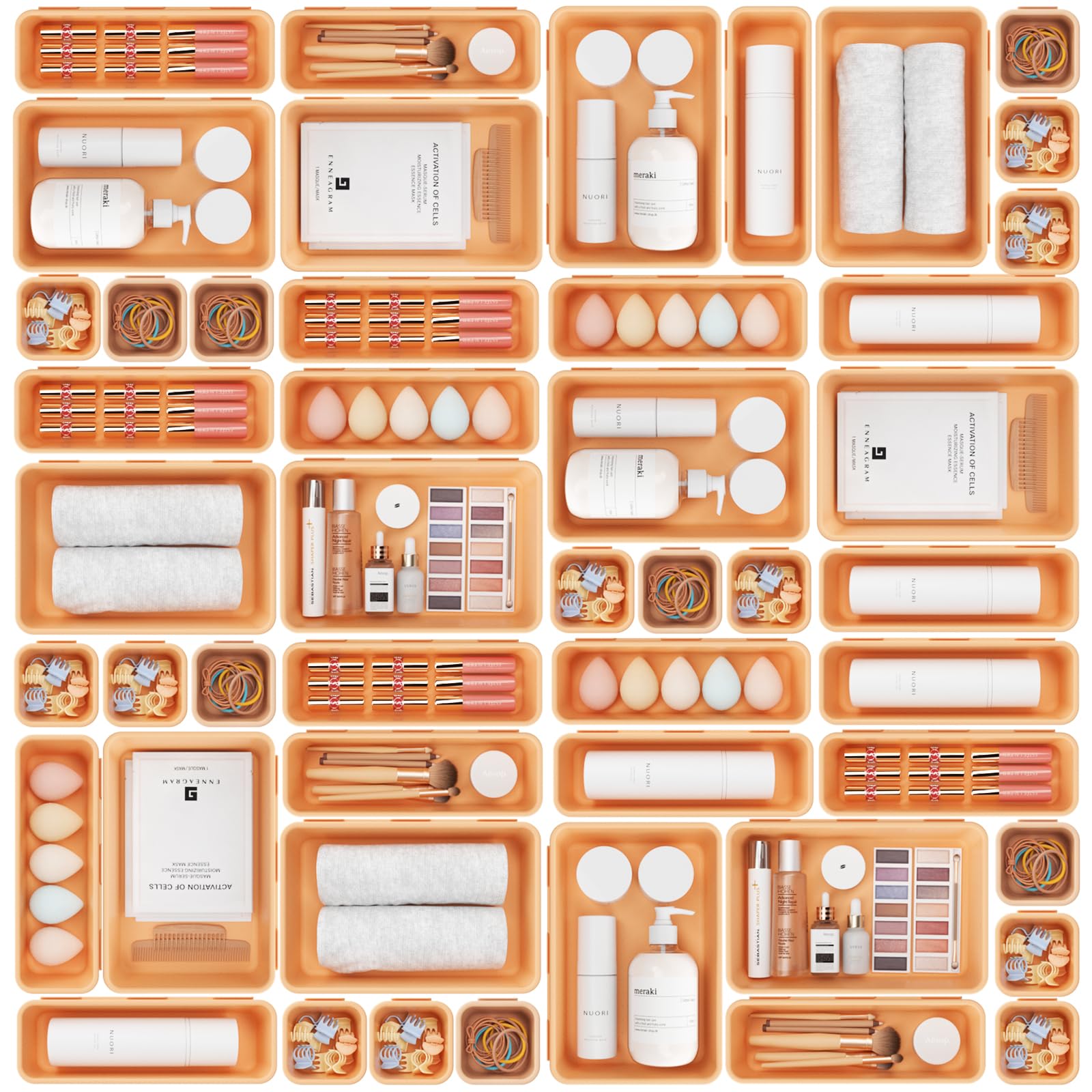 A-LuGei 【𝟓 𝐒𝐈𝐙𝐄 Tool Box Organizer Tray Divider Set Drawer Organizer