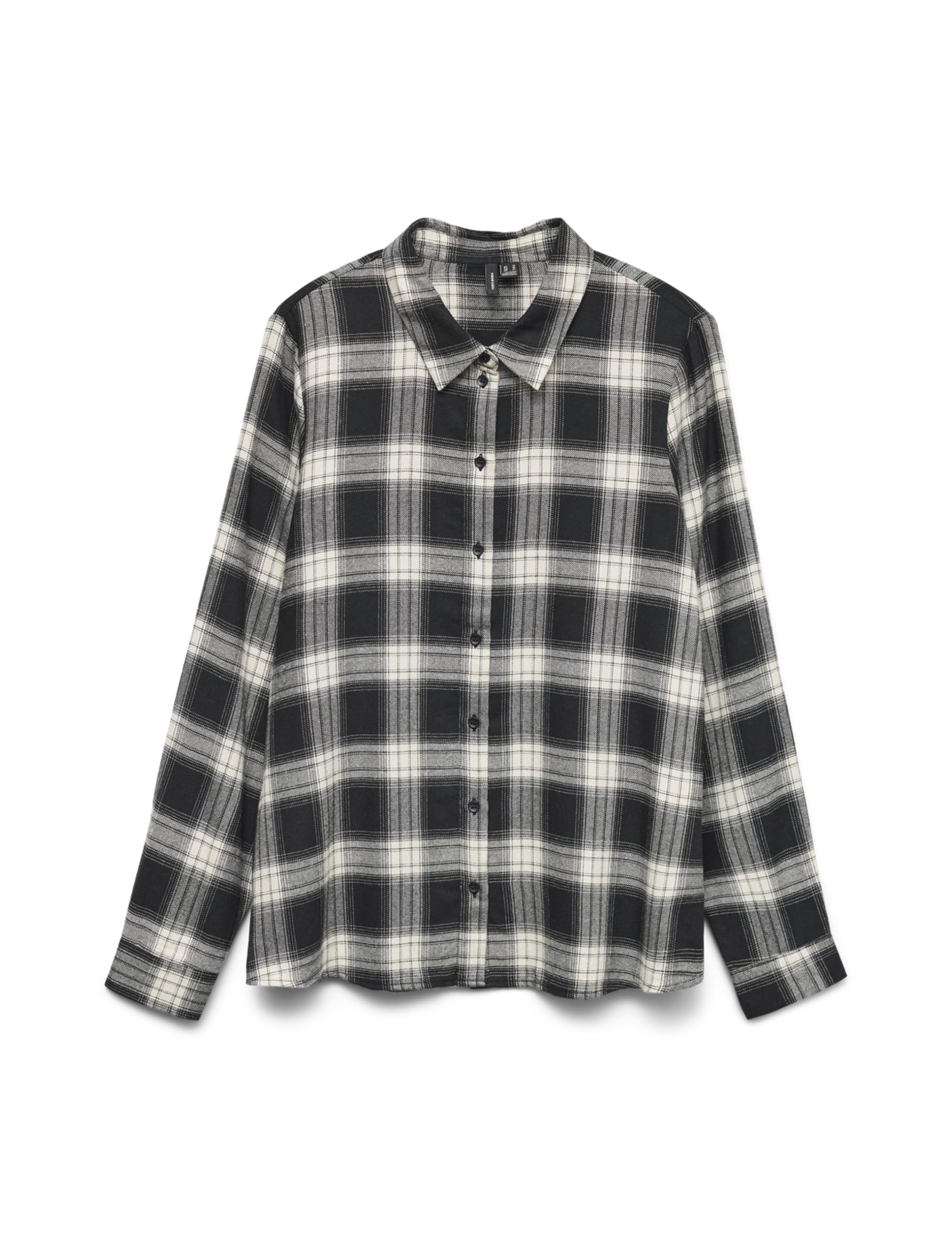 VERO MODA Women's Vmlara LS Shirt WVN Ga, Black, M