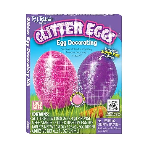 Easter Unlimited Glitter Egg Decorating Kit
