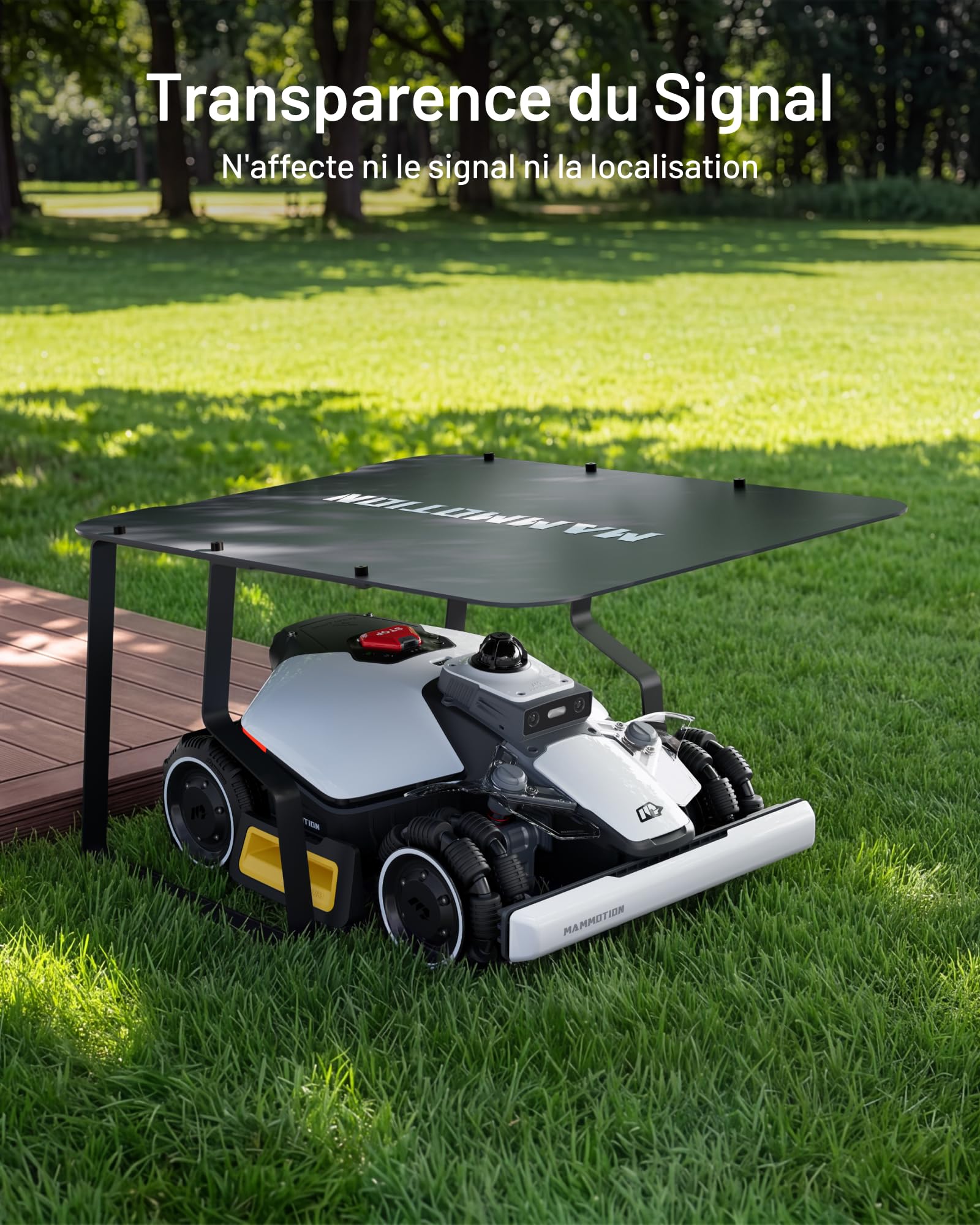 MAMMOTION Mini Garage pour Série LUBA Mini AWD, Série YUKA Mini Robot Tondeuse