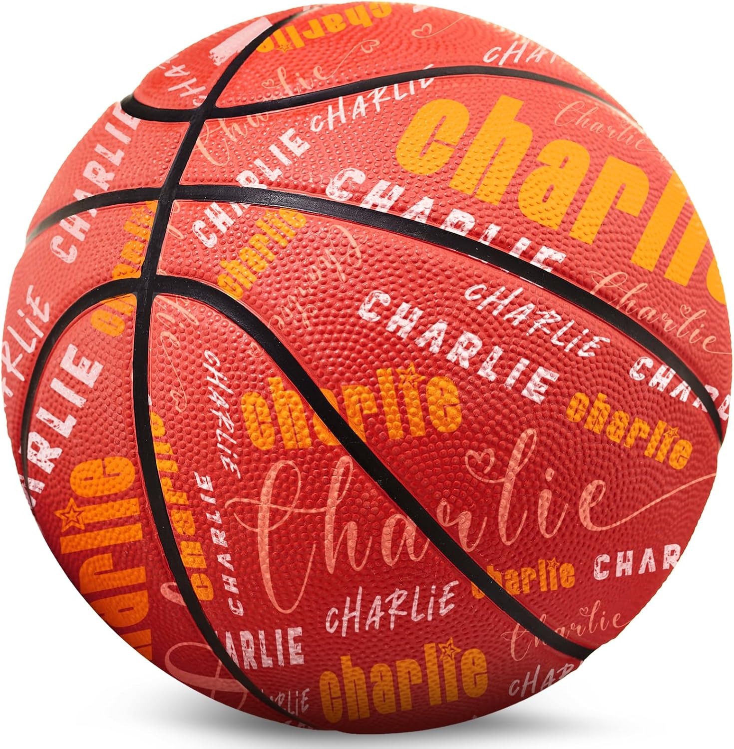 Custom Basketball With Name - Personalized All Printed Size 7 (29.5") / Size 5 (27.5") - Engraved for Son, Team Gifts, Gift for Basketball Lovers