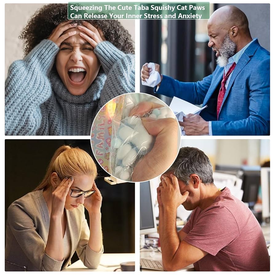捏捏 タバスクイーズ Sサイズ Amazon | Taba Squishy Cat Paw Squishy Toys ピンチファミリー
