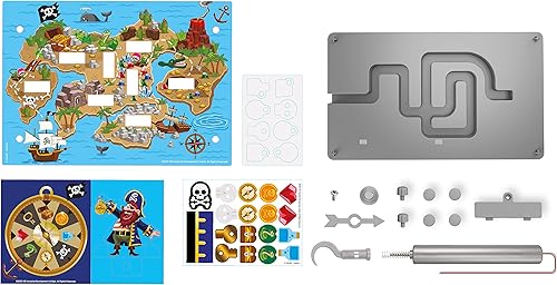 Miniatura 3 de 4M Juego de piratas Electrobuzz de KidzLabs Gamemaker, construir y competir, este juego único requiere una mano firme para evitar el timbre mientras