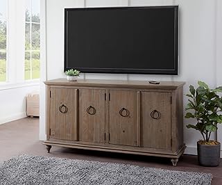 Martin Svensson Home Garden District TV Stand Credenza 100% Solid Wood, ...
