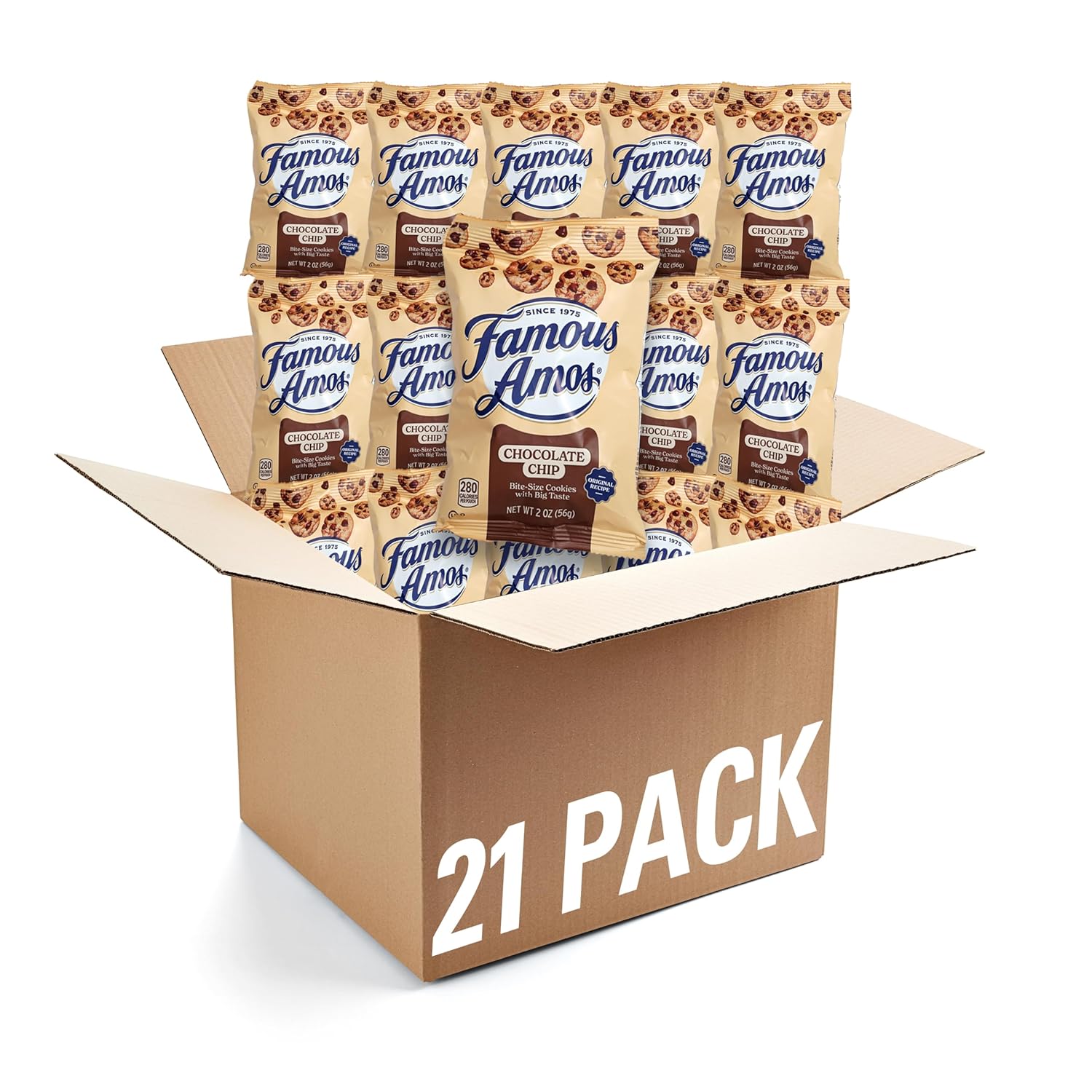 Chocolate Chip Cookies - 2oz Bags, Pack of 42, Chocolate Chip Cookies Individual Bags