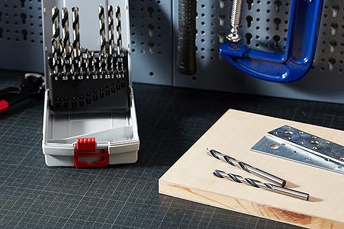 Miniatura 8 de Bosch Professional 2608577351 PointTeQ - Juego de brocas (19 piezas, para metal, ProBox, accesorios para destornilladores), 0.0390.394 in