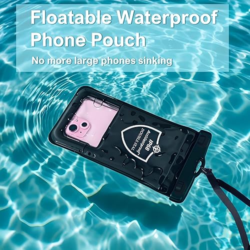 Miniatura 2 de AiRunTech Bolsa impermeable grande para teléfono, accesorios esenciales para río y lago, protector para iPhone Passport Money, imprescindibles para