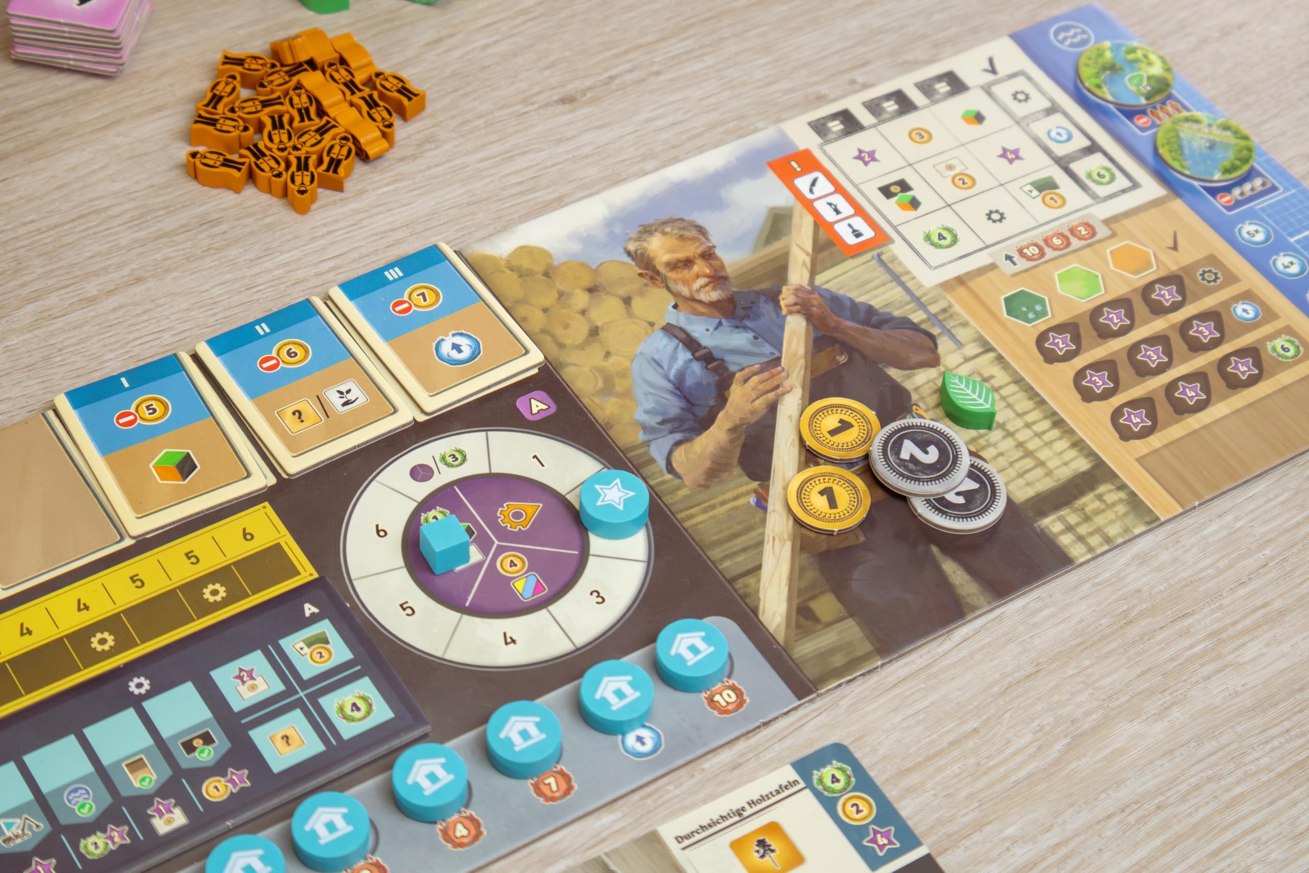 Pegasus Spiele 56270G - Forestry Brettspiel für Experten