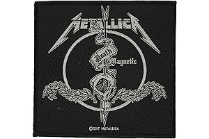Metallica Death Magnetic Woven Arrow Patch