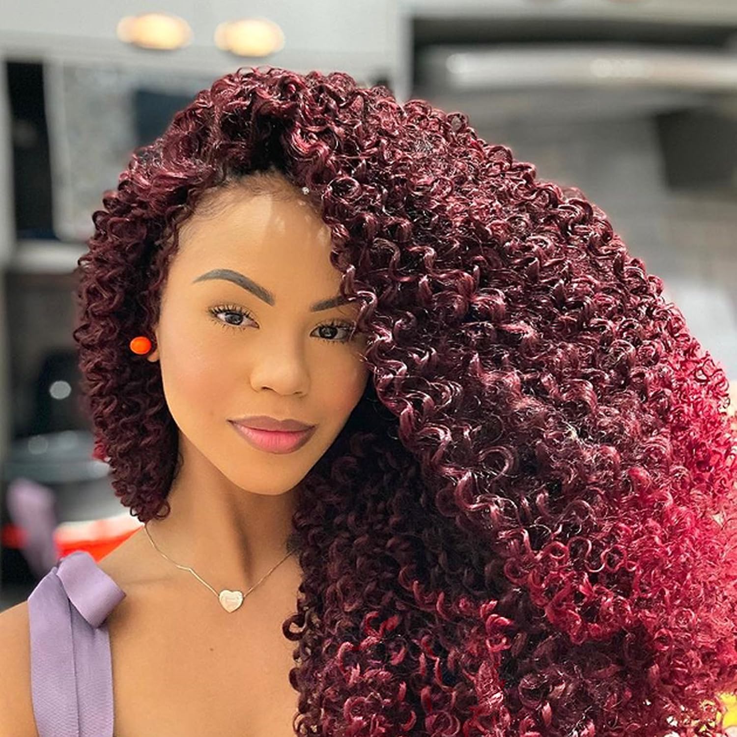 Amazon.com : Leeven Pre Looped Micro Curly Hair for Women - 12
