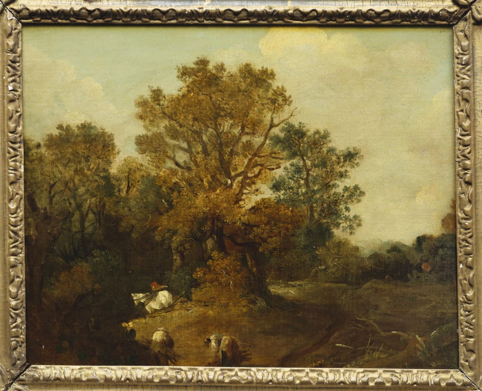 POSTERIIk Vintage Art Print Images Pictures Print Unbekanntes Bild by Gainsborough Modern Colour Posters for Office Home Decor 60x90cm