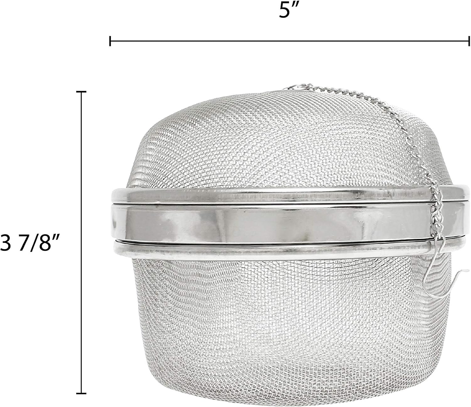 13 centimeter stainless steel tea ball, comes in each