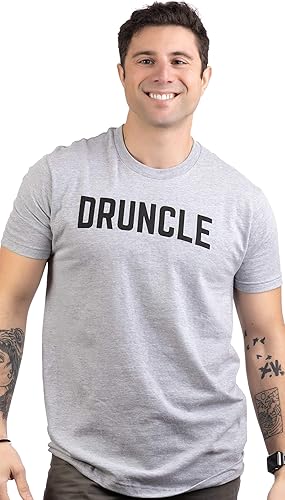Miniatura 2 de DRUNCLE Funny Uncle Beer Drinker Beber Broma Familiar Humor Funcle Camiseta para hombre