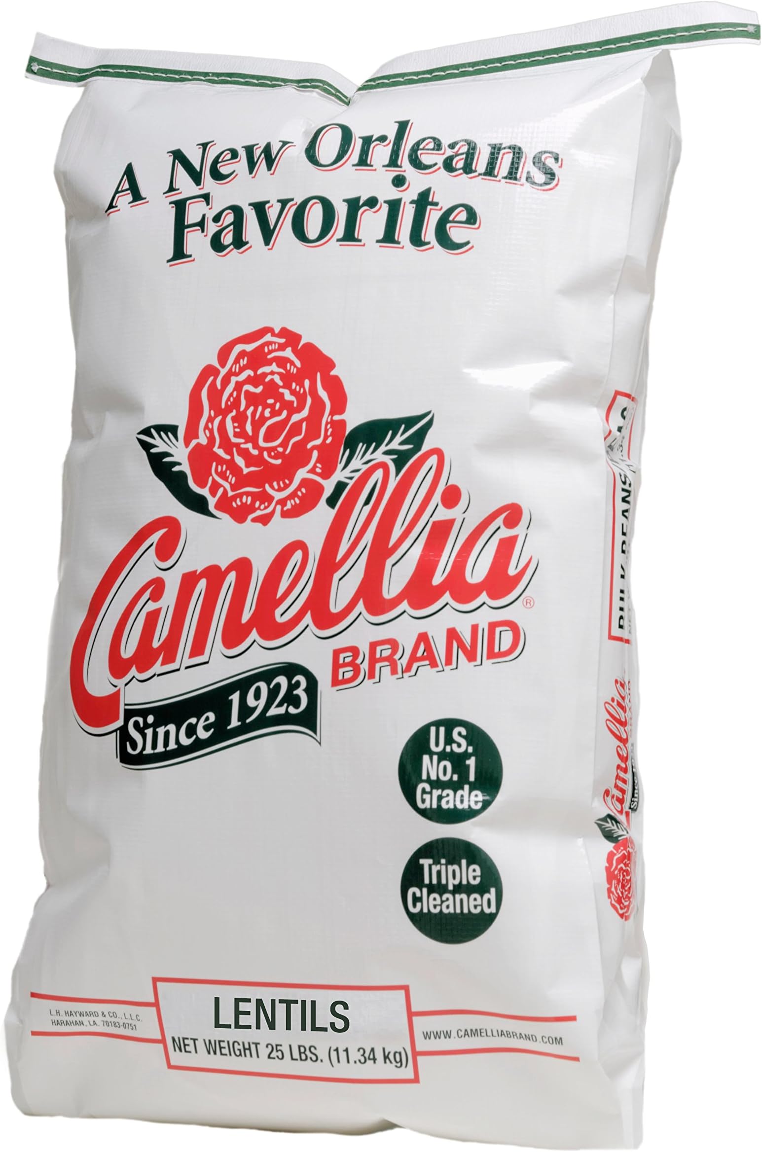 Camellia Brand Lentils Dry Beans, 25 Pound Bag