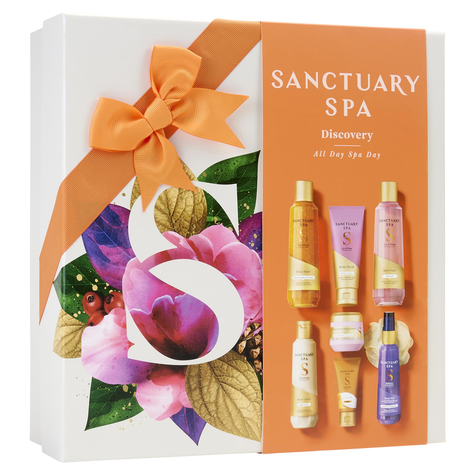 Sanctuary Spa All Day Spa Day Gift Set Pampering Bath Body Collection Body Wash