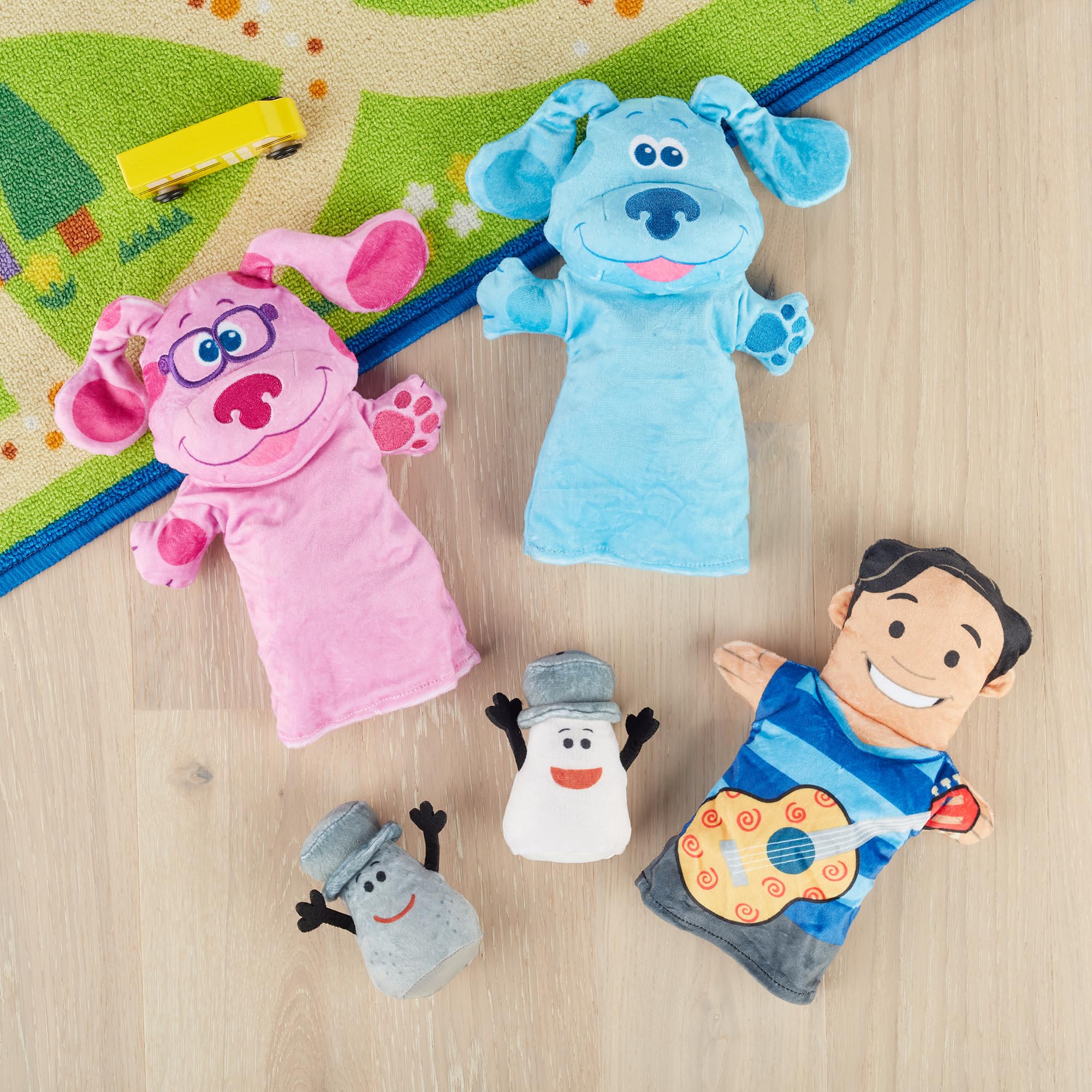 Melissa & Doug Blue's Clues & You! Títeres de Manos y Dedos (5 Piezas) — view 5