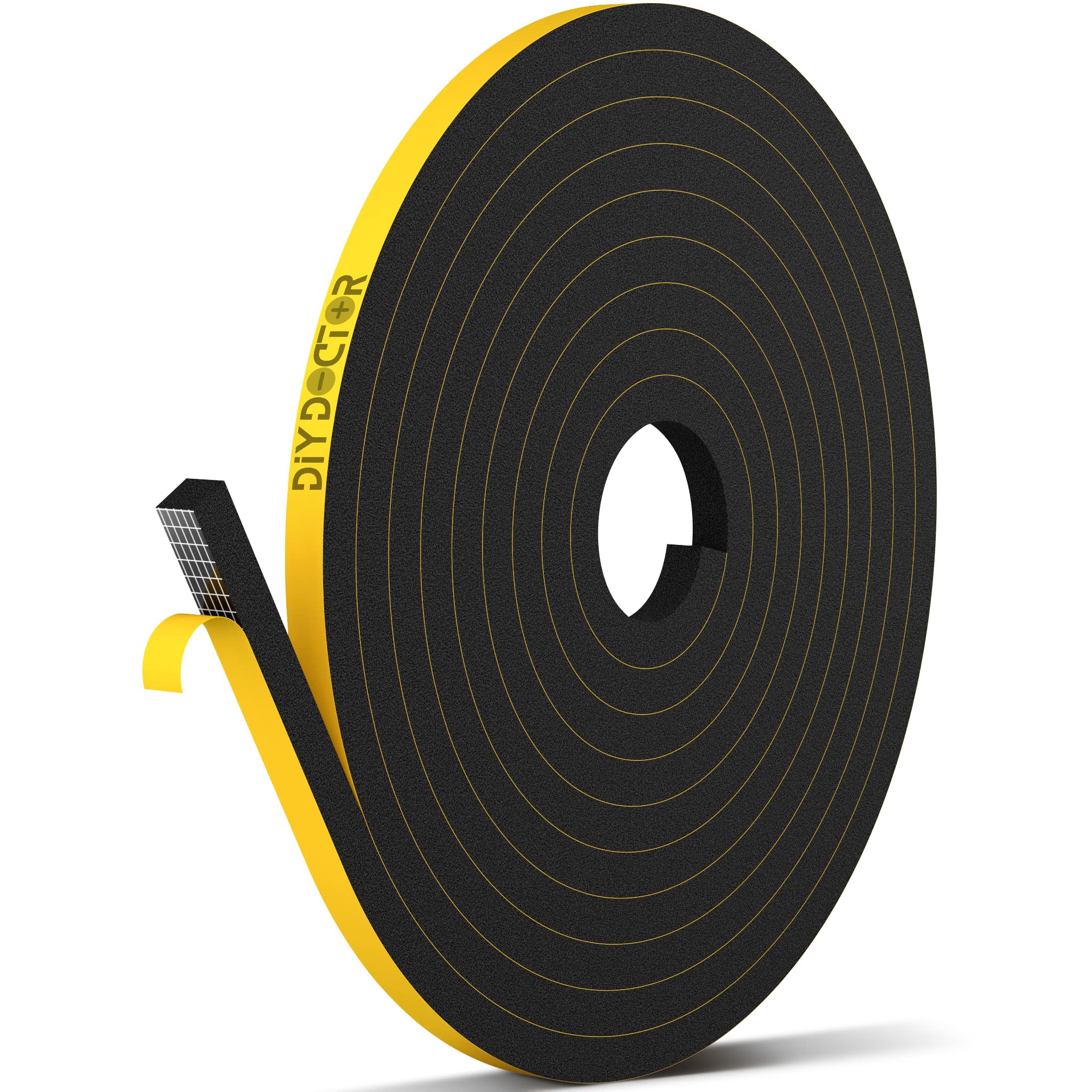 Buy DIY Doctor Self Adhesive Draught Excluder Foam Tape 5metres(L) x