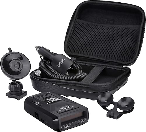 Vista 5 de Uniden R3 - Detector de radar y láser de largo alcance extremo, rendimiento de ruptura de registros, GPS integrado con memoria silenciosa, alertas