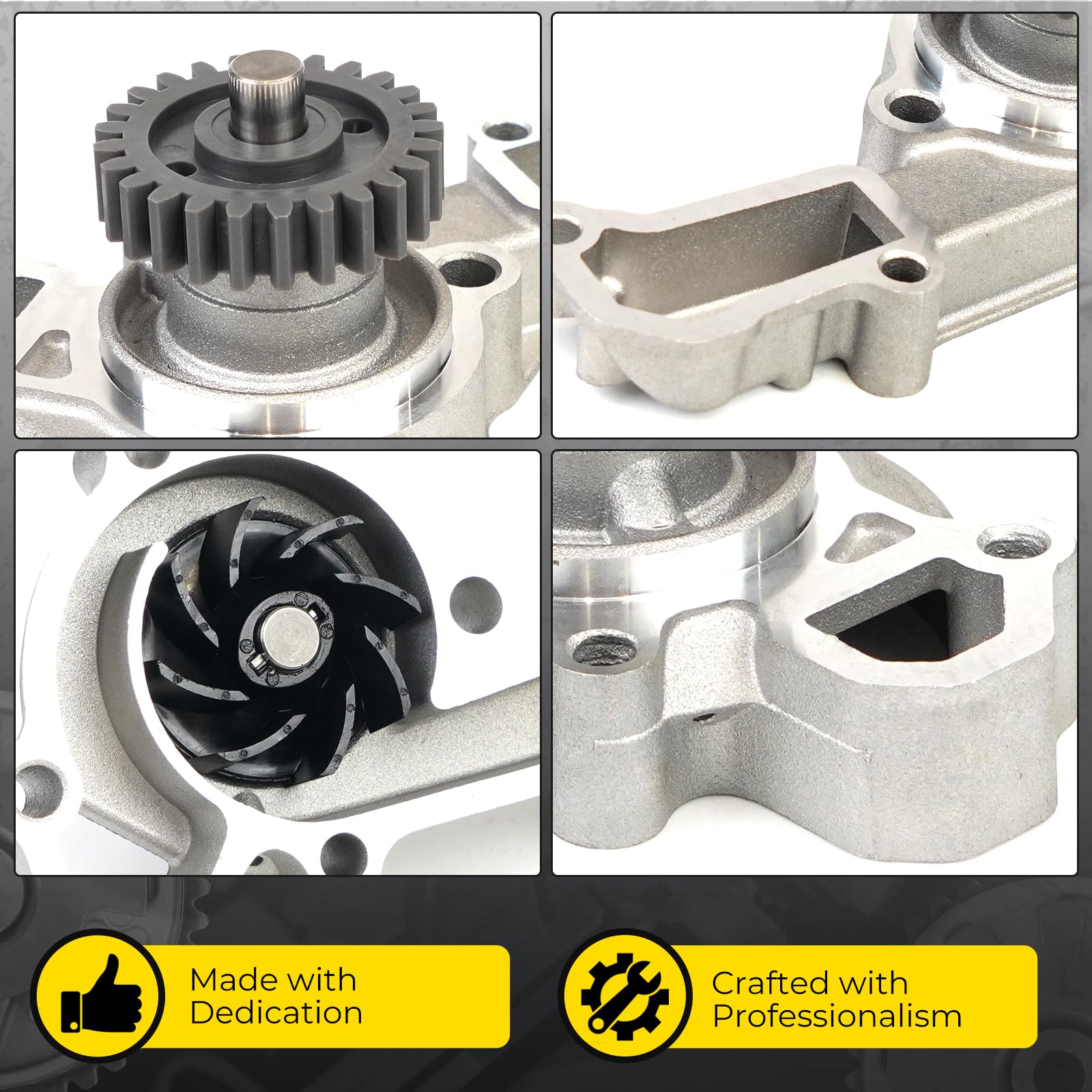 786  てんくのしろ Kawasaki Ninja ZX-10R ZX1000 Water Pump 49044-0003 NEW