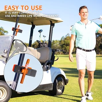 3PACK Cigar Holder For Golf Cart ,Golf Cart Accessories Cigar Gifts For Golfers