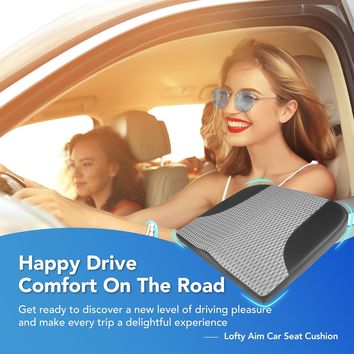  Car Seat Cushion, Car Seat Pillow, Automotive Cushion thumbnail
