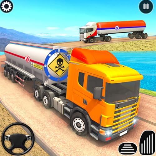 Real Oil Truck City Driving Simulator Game - Play as Oil Tank Driver Adventure Games Free