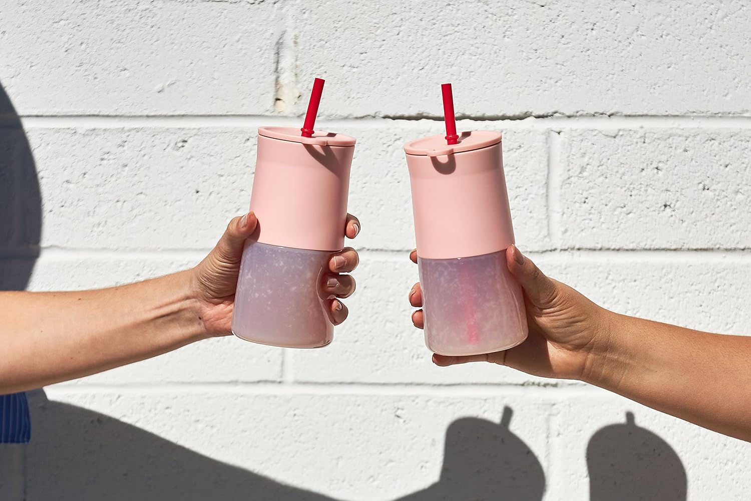 Rabbit Frozen Cocktail Silicone Tumbler, Set of 2, Pink (5274490)