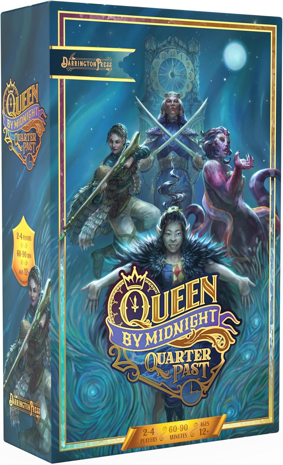 Critical Role: Queen by Midnight: Quarter Past - Standalone Expansion, Deck-Building Board Game, Princess Battle-Royal Fight, Ages 12+, 2-4 Players