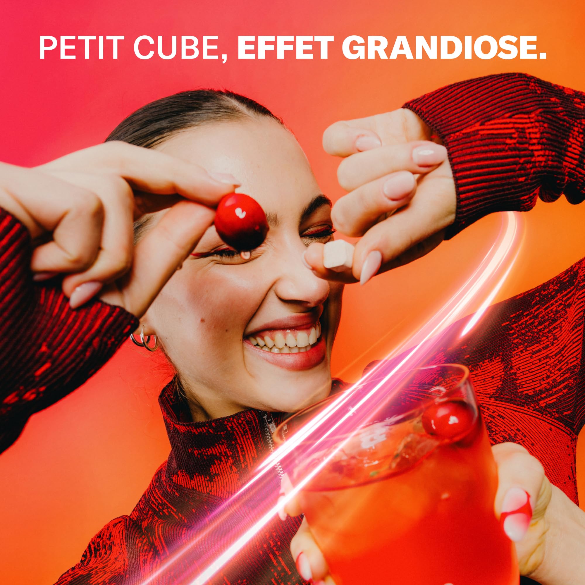 waterdrop® Coffret Microenergy, Boisson Énergisante Sans Sucre, Boisson Gazeuse aux Arômes de Mûre, Mangue et Cerise, 36 Cubes Effervescents avec 90 mg de Caféine Naturelle, Vitamines B et C