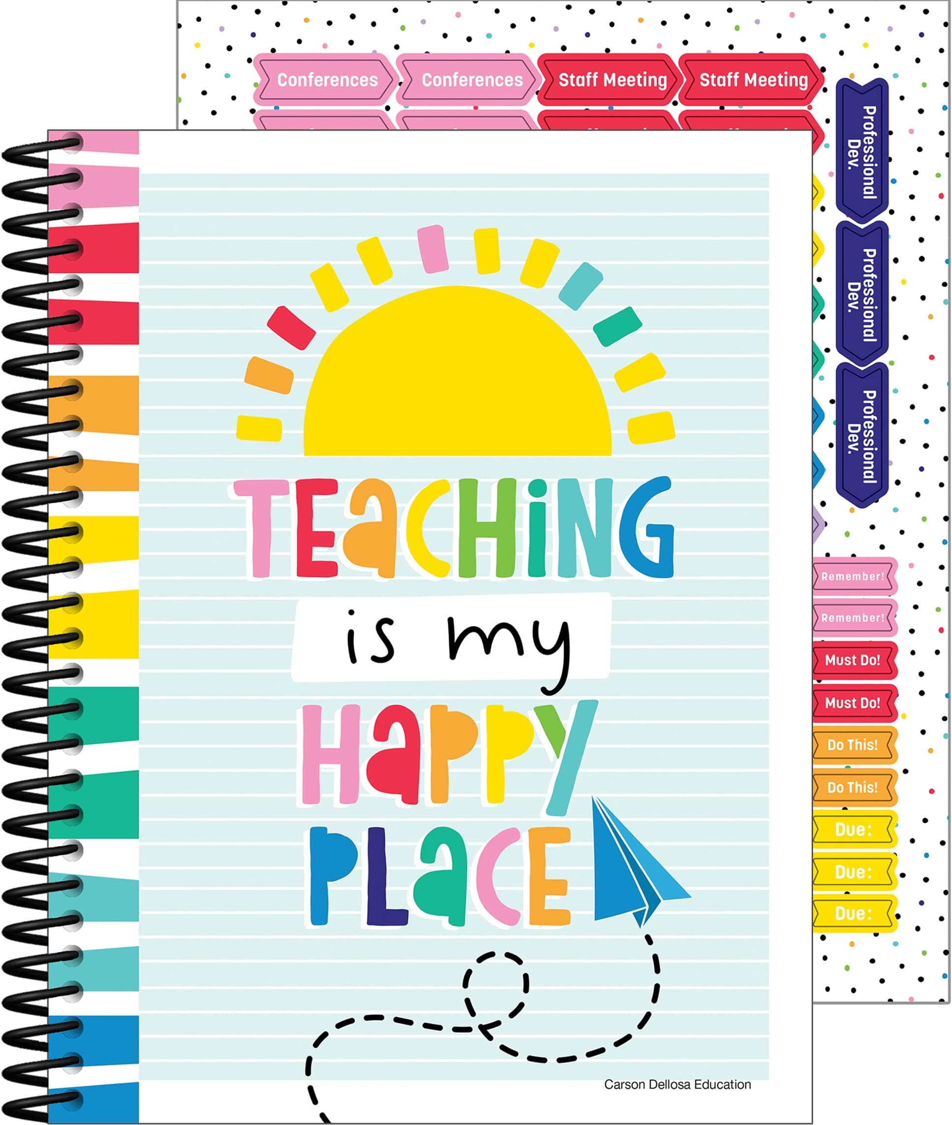 Carson Dellosa Happy Place Teacher Planner