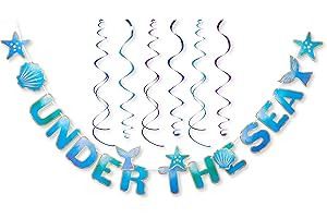 American Greetings Black Little Mermaid Party Decorations