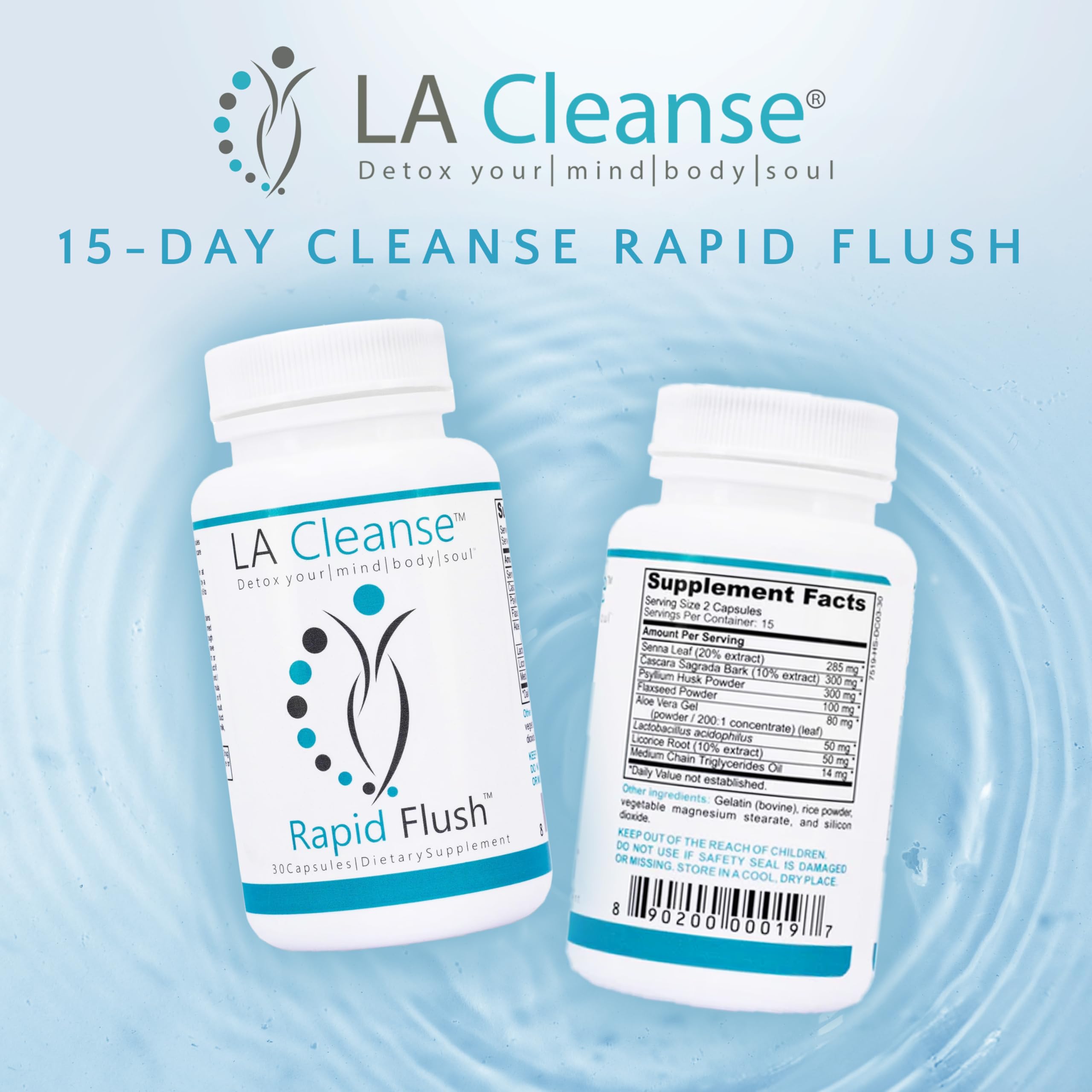 Amazon.com: 15 Day Cleanse and Detox - Rapid Flush 15 Day Gut