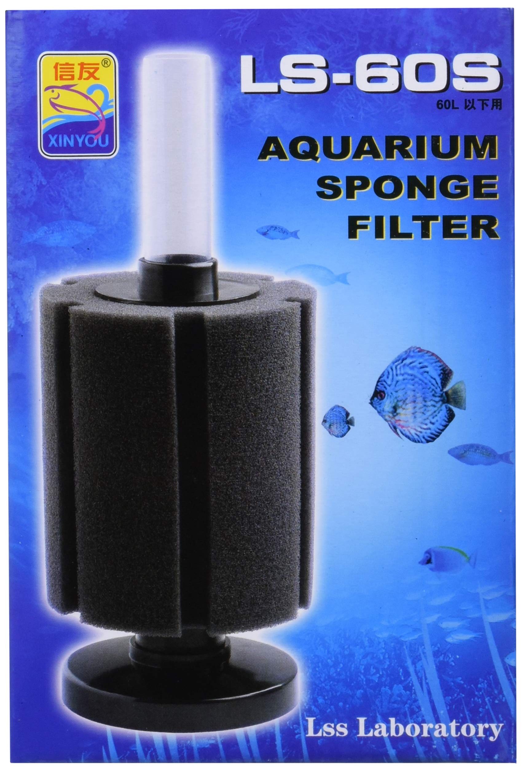 アクアリウム スポンジフィルター LS-60L LSS研究所 本体 Nanoスポンジフィルター LS-60 エアレーション | チャーム