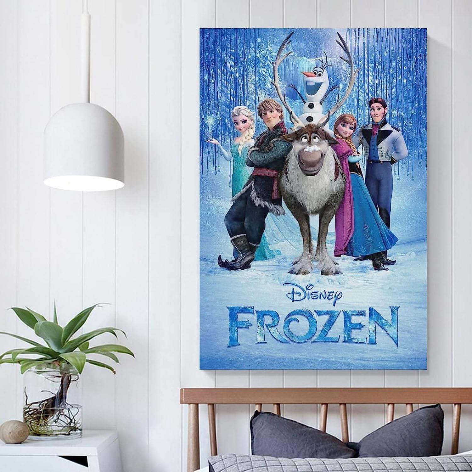 Amazon.co.jp: アナと雪の女王 ポスターアートパネル 壁の絵 壁掛け 