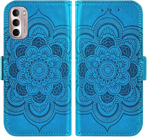 Miniatura 6 de Asuwish Funda compatible con Moto G Stylus 2022 4G y protector de pantalla de vidrio templado, tarjetero con tapa para Motorola GStylus XT2211DL