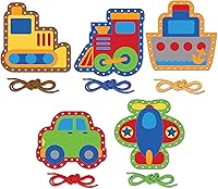 Vista 14 de Stephen Joseph Tarjetas con cordones, princesa/castillo