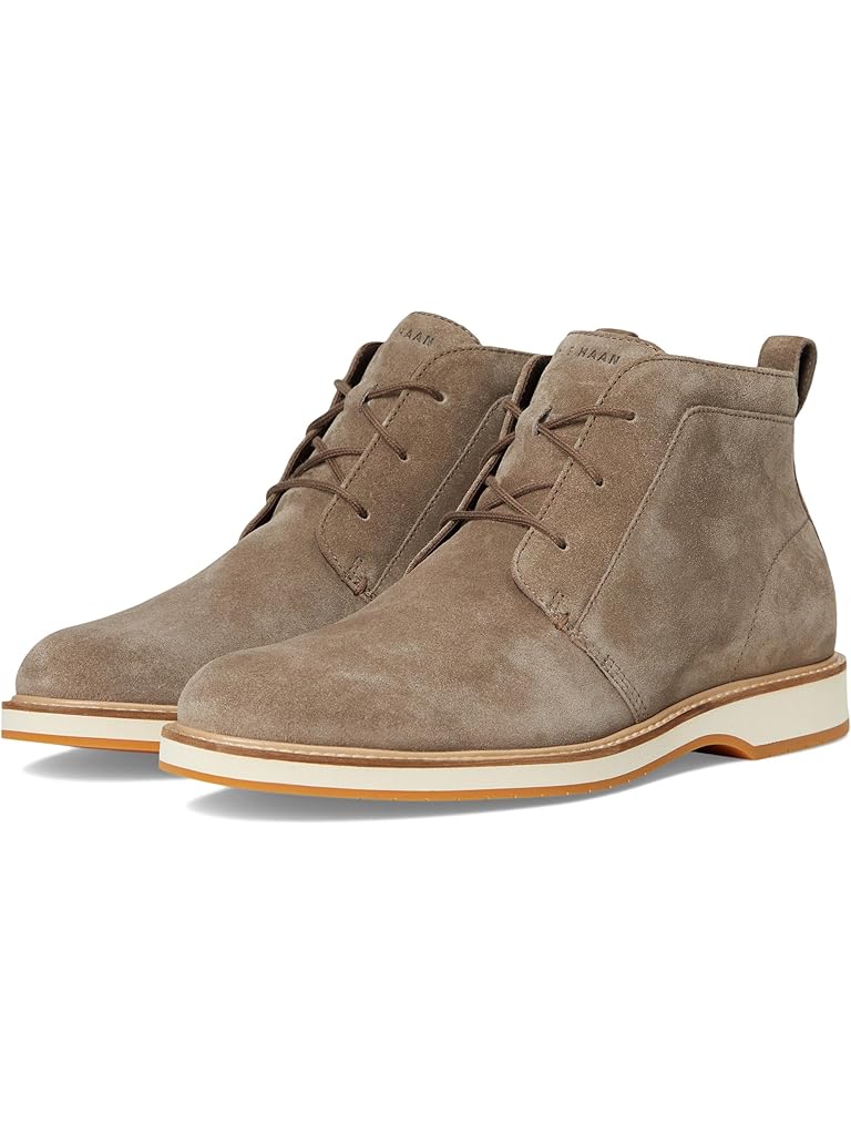 Taupe Cole Haan Morse Grand Chukka Boots
