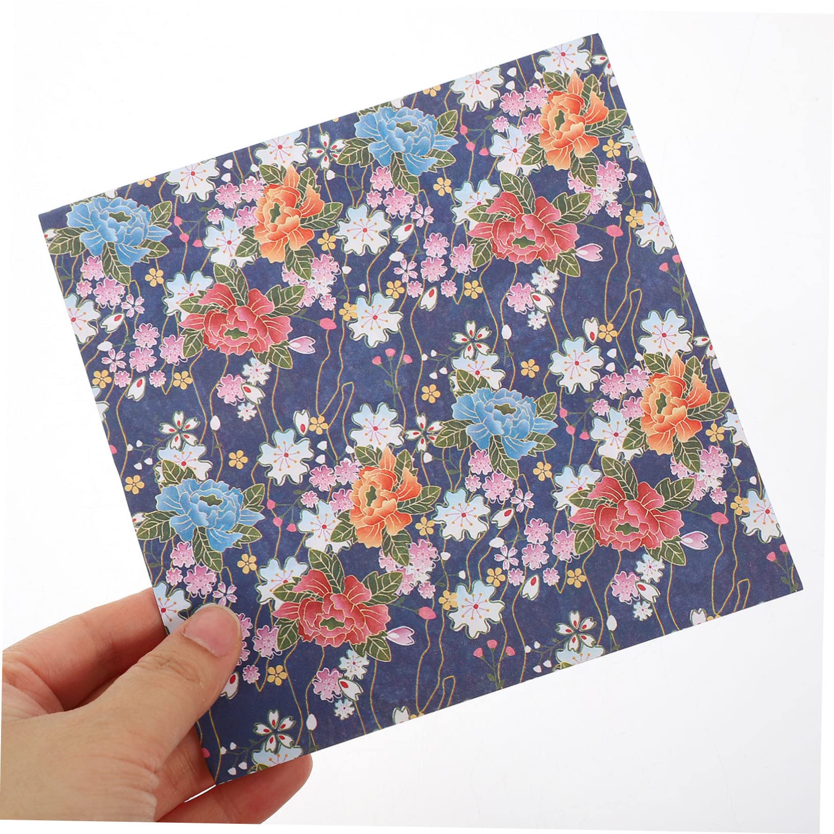Operitacx 480 Hojas Origami Decoracion Manualidades Papel Manualidades Con Papel Plegable Elaboración De Papel Plegable Papel Cuadrado Plegable Papel Plegable Washi Rosas Porcelana Niño