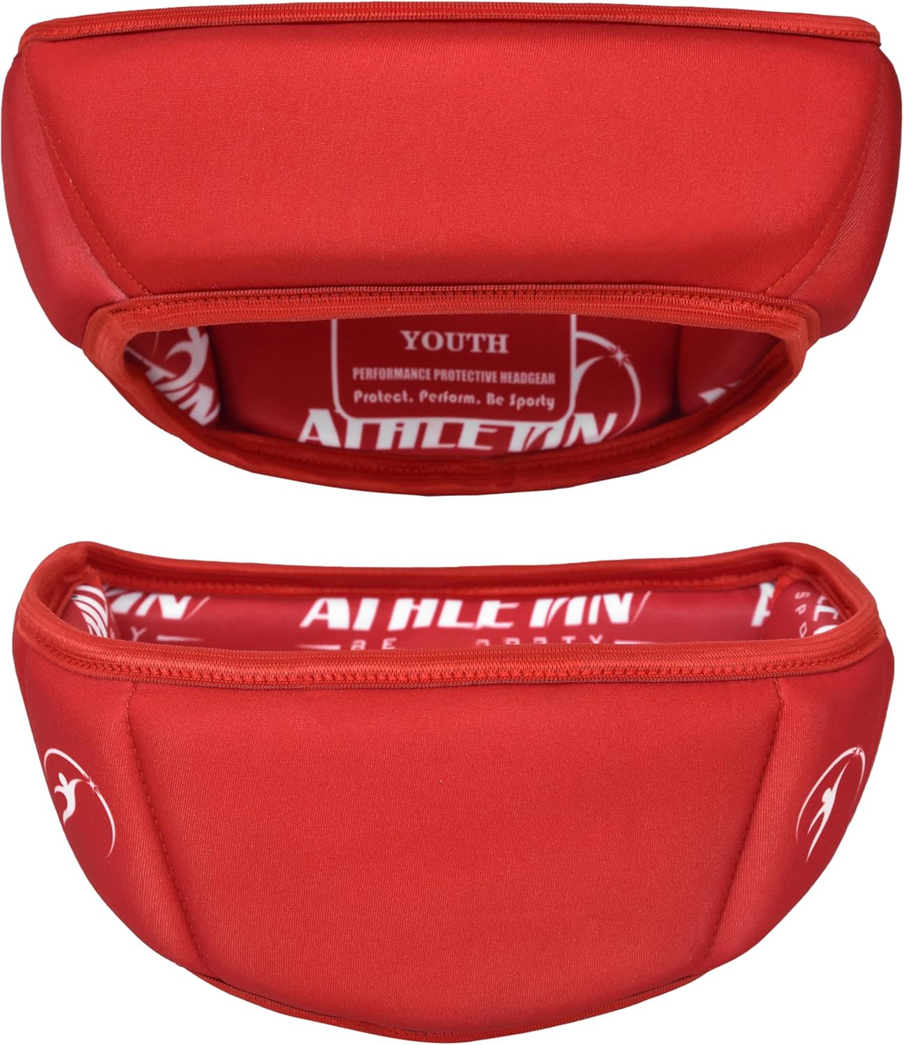 Soft Shell Non-Tackle Headgear, Lightweight, Breathable, Moisture-Wicking, Designed for Flag Football, Soccer, Volleyball, Field Hockey & Figure Skating