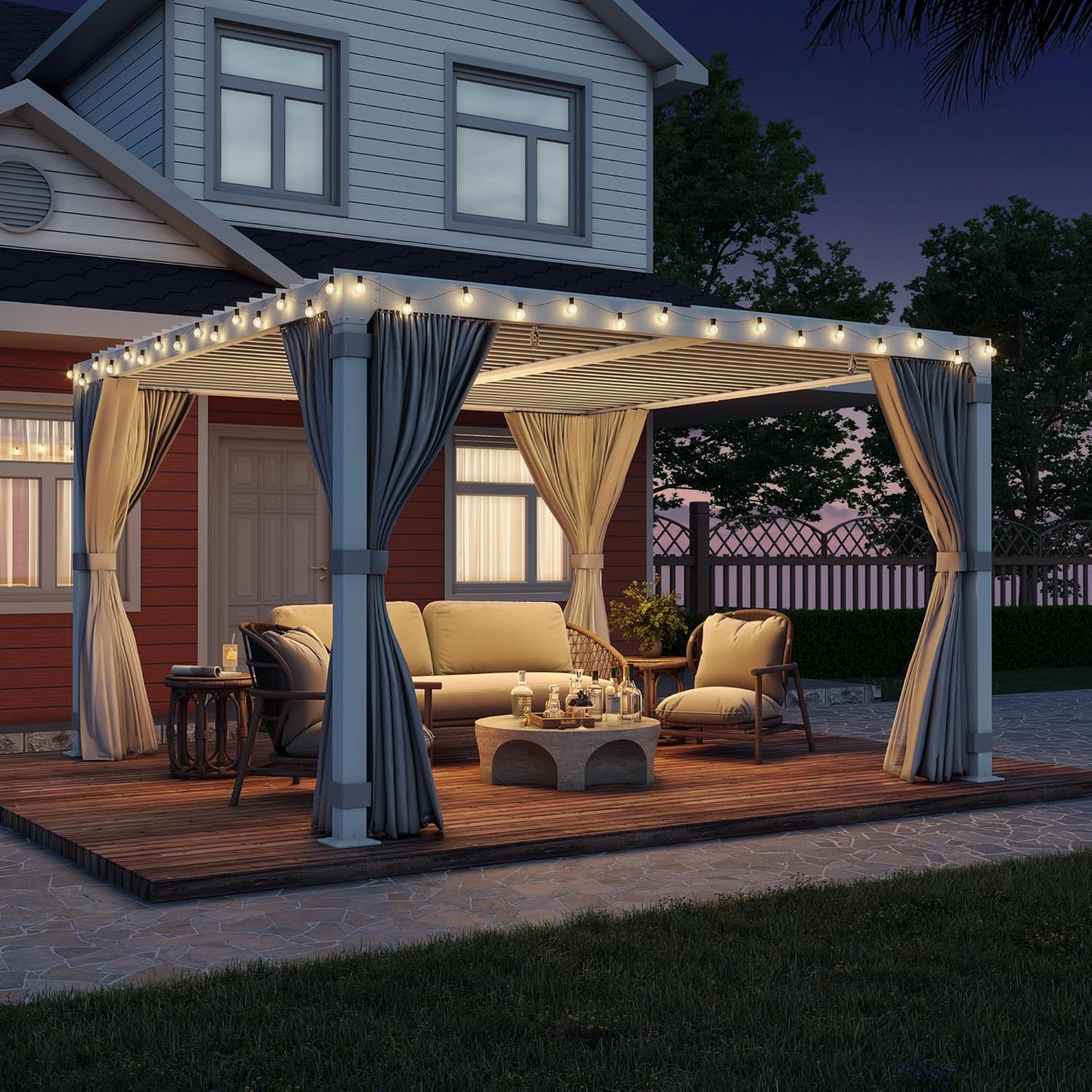 EROMMY Louvered 10x10