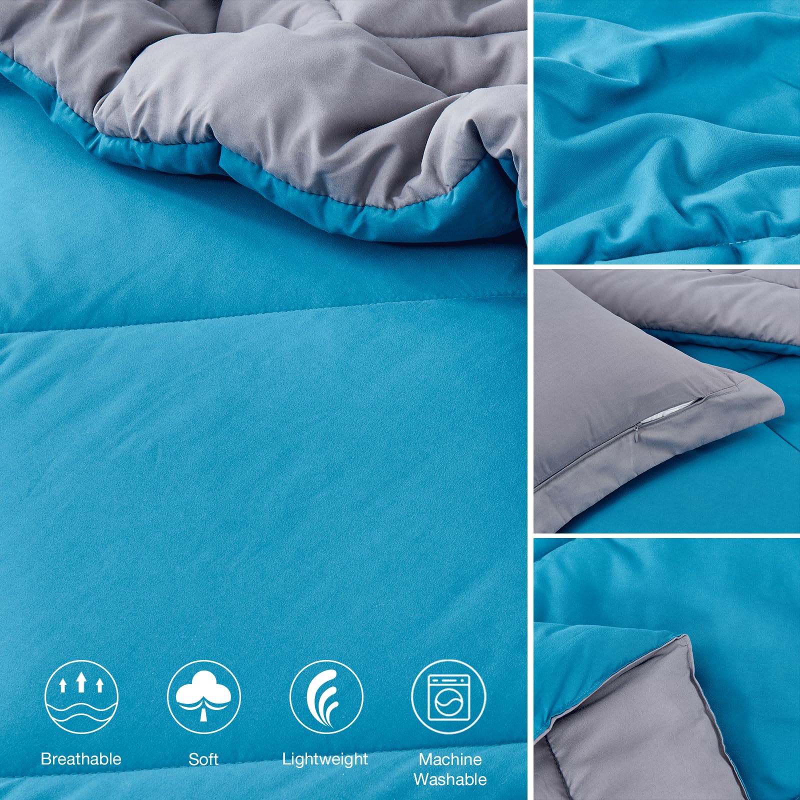 Economy Proteggipiumone Impermeabile Singolo, 135x200 Cm - Foto 5